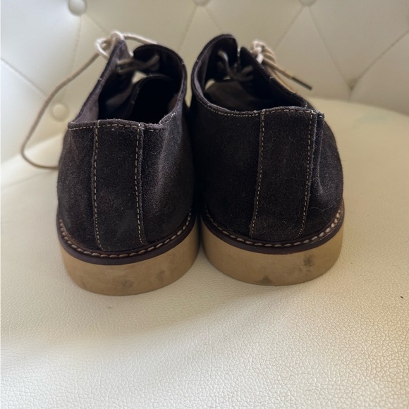 Brown and Tan Oxfords with Classic Lacing and Comfortable Fit - Picture 4 of 9